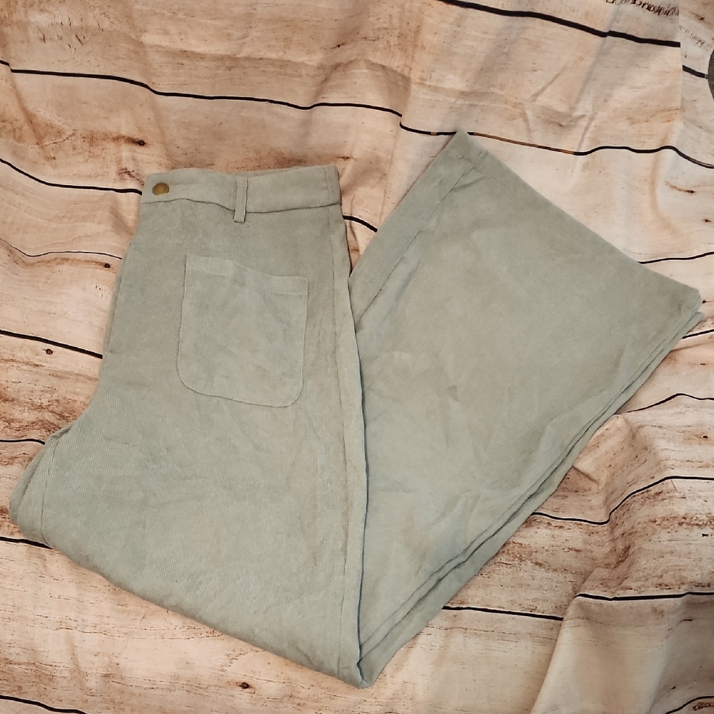 SHEIN Womens Courdoroy Pants Sz Lg
